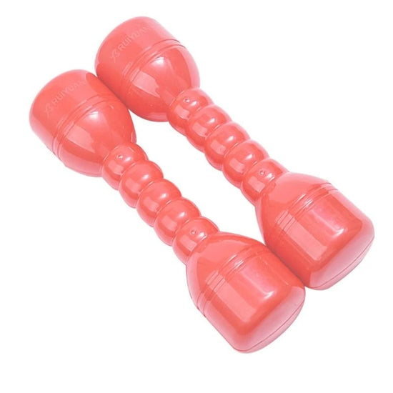 652F Children’s Dumbbells Plastic Hand Dumbbell 2PCS Indoor Fitness Barbell Toy Activity Centers Kids Sports Equipment Supply