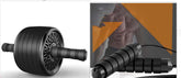 Home fitness abs wheel for effective core workouts with durable design and ergonomic handles.